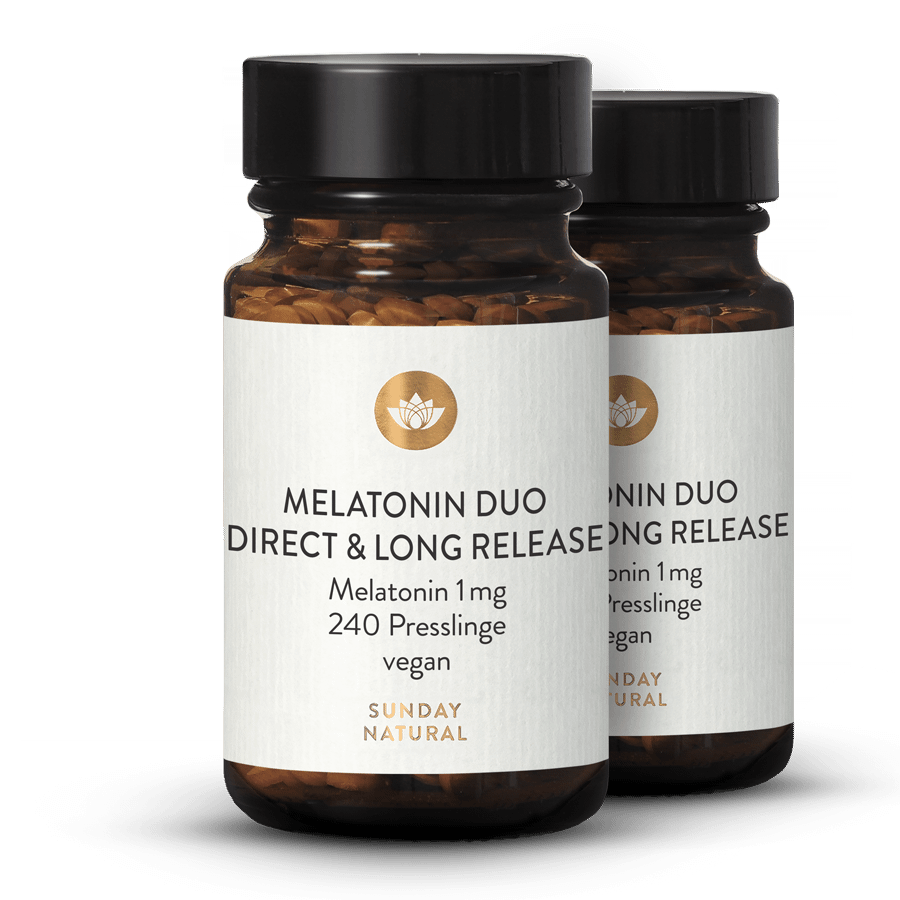 Mélatonine duo 1 mg 2 x 240 comprimés
