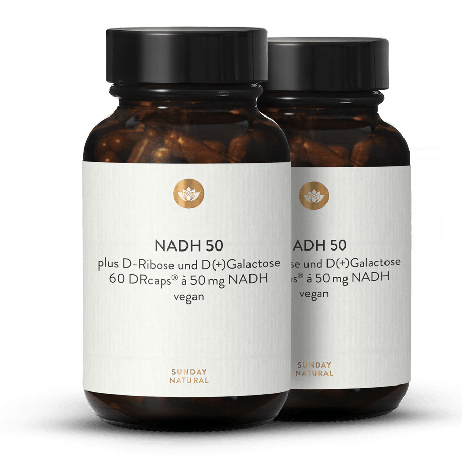 NADH 50 D-Ribose & D(+)Galactose 2x60 Kapseln