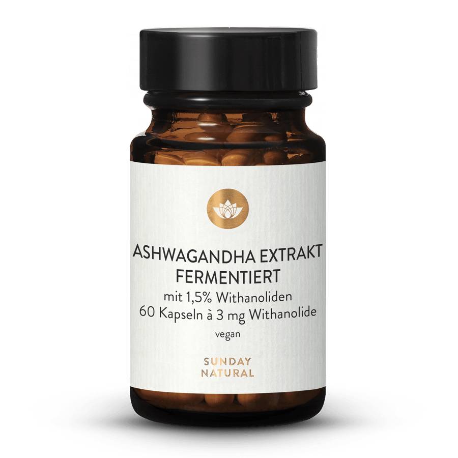 Extrait d'ashwagandha fermenté 60 gélules