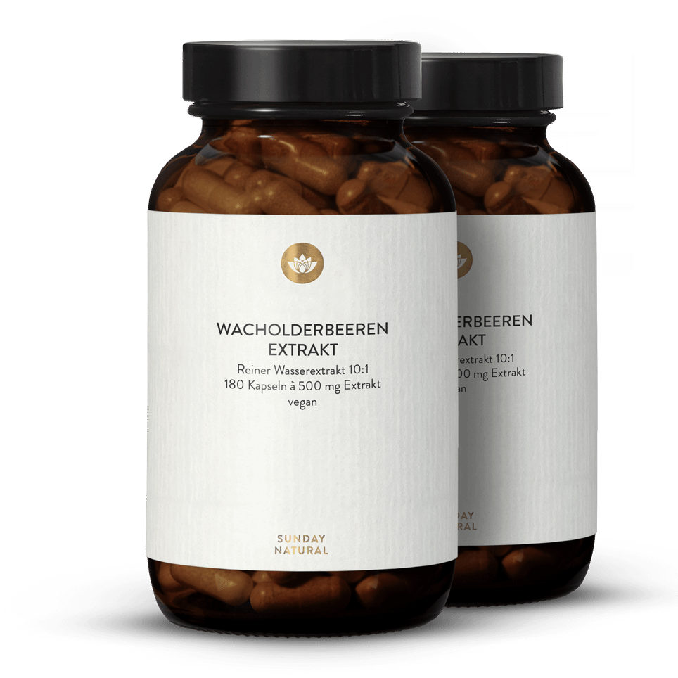 Wacholderbeeren Extrakt 2x180 Kapseln