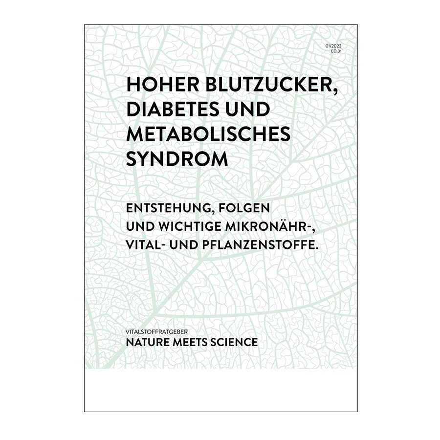 Hoher Blutzucker, Diabetes und metabolisches Syndrom 1 pcs