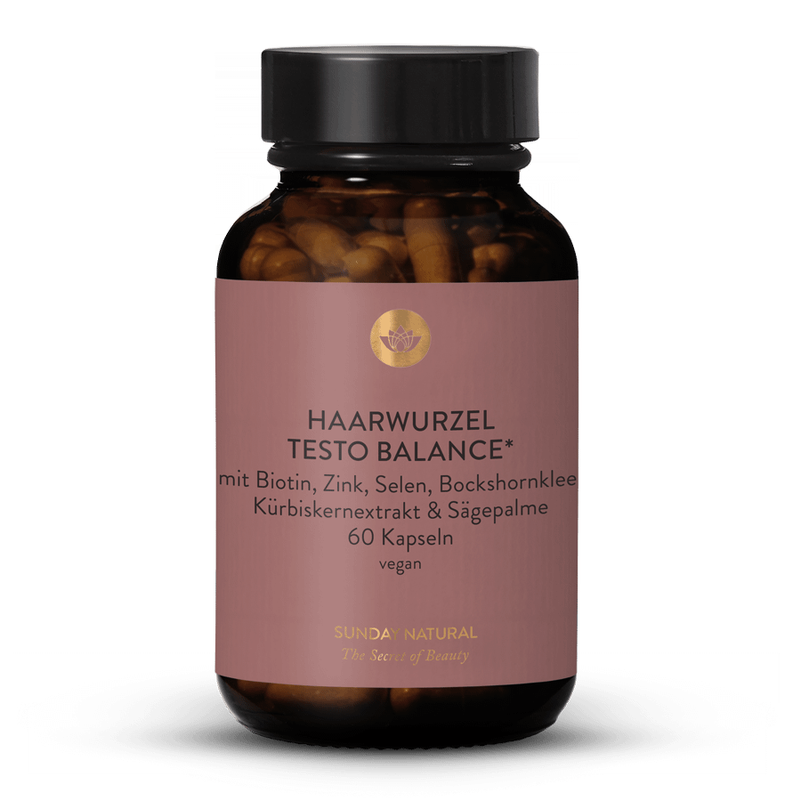 Haarwurzel Testo Balance 60 Kapseln