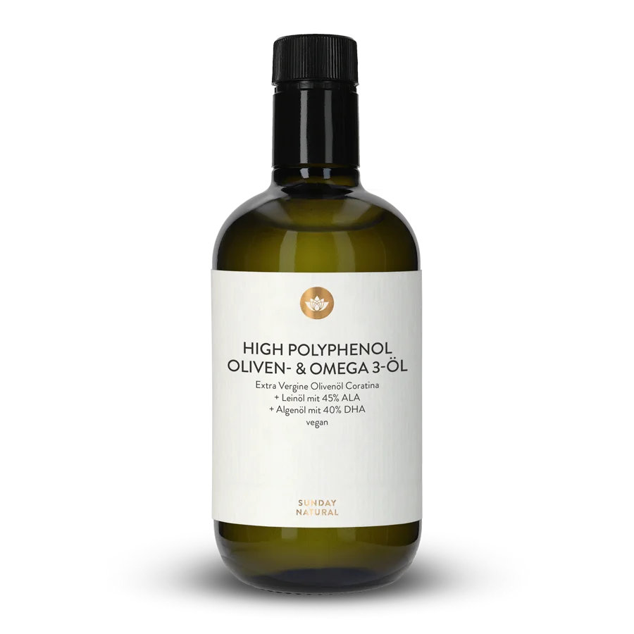 Huile d'olive et d'oméga-3 riche en polyphénols 250 ml
