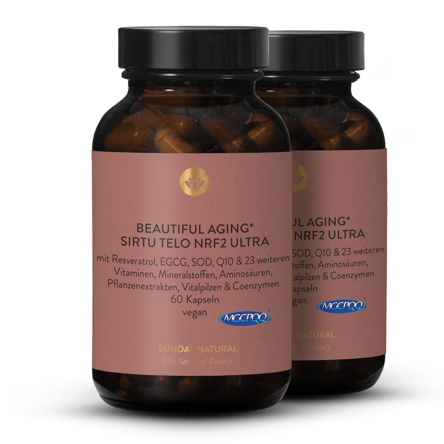Beautiful Aging Sirtu Telo Nrf2 Ultra 2x60 capsules
