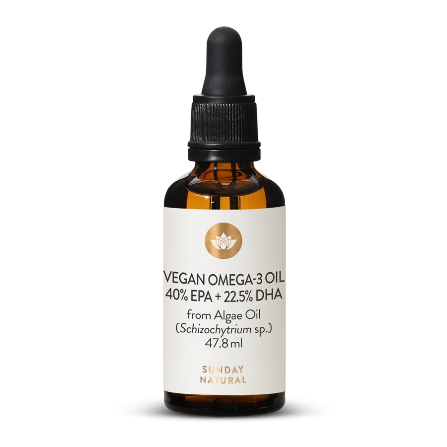 Omega-3 Oil EPA 40% + DHA 22.5% Vegan 47.8ml
