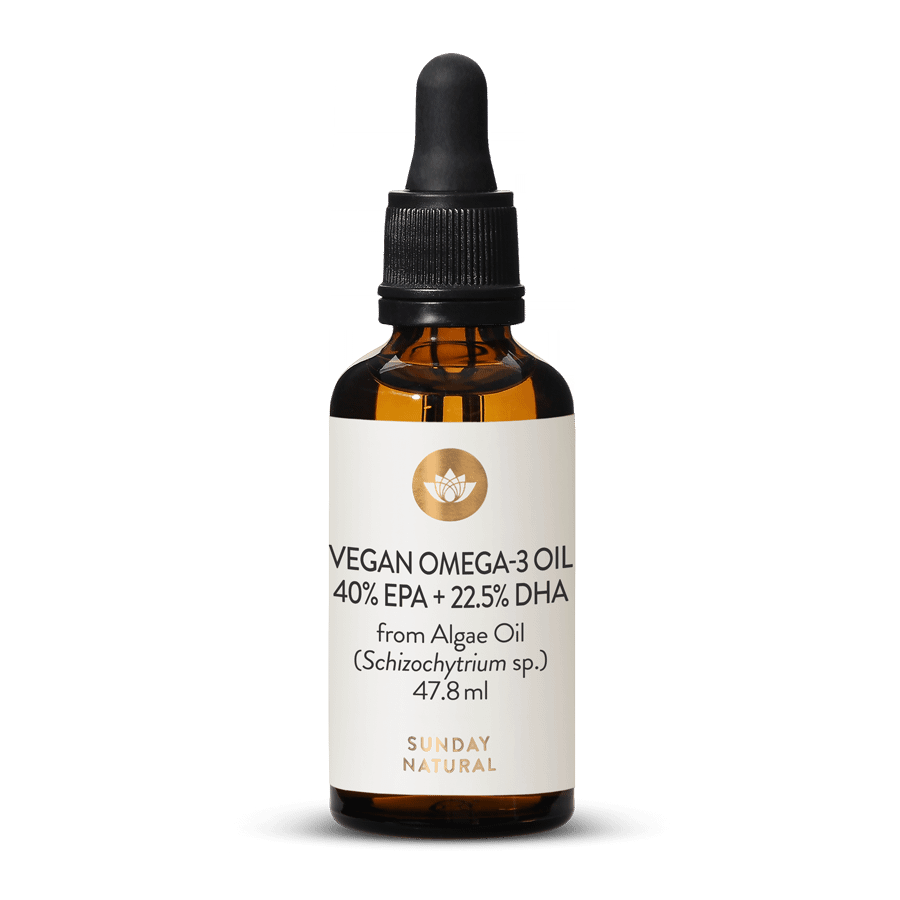 Omega 3 Öl EPA 40% + DHA 22,5% Vegan 47,8ml
