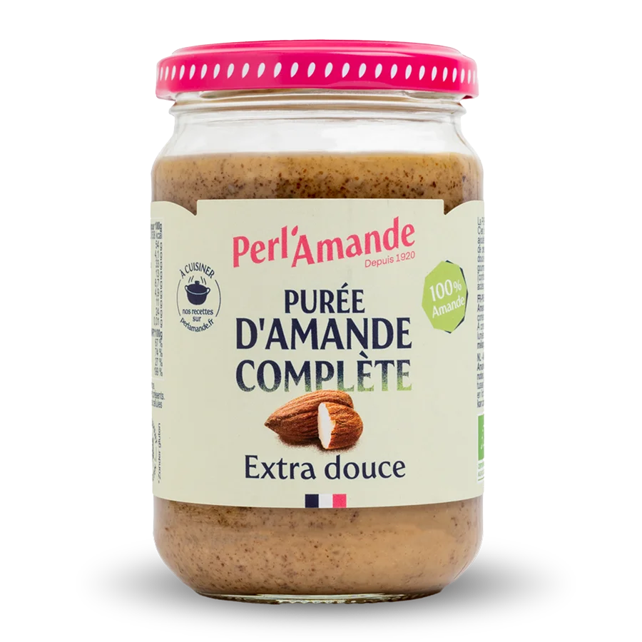 Purée d'amandes bio extra-douce 280 g