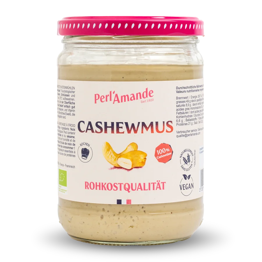Cremiges Cashewnussmus Bio 500g