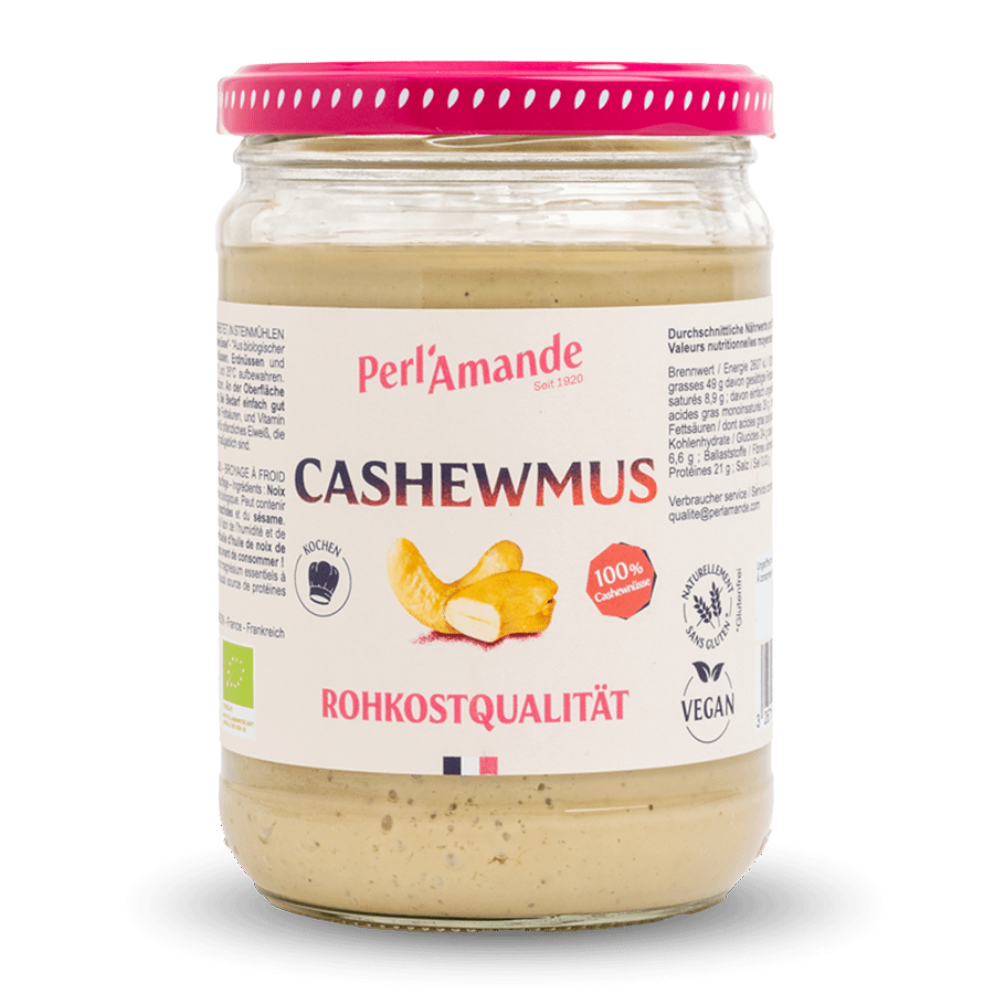 Cremiges Cashewnussmus Bio 500g