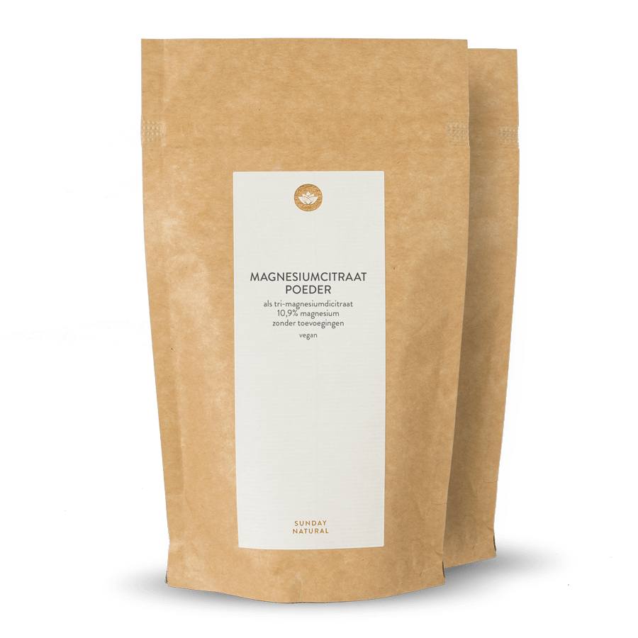 Magnesium Citraat Poeder 2x200g
