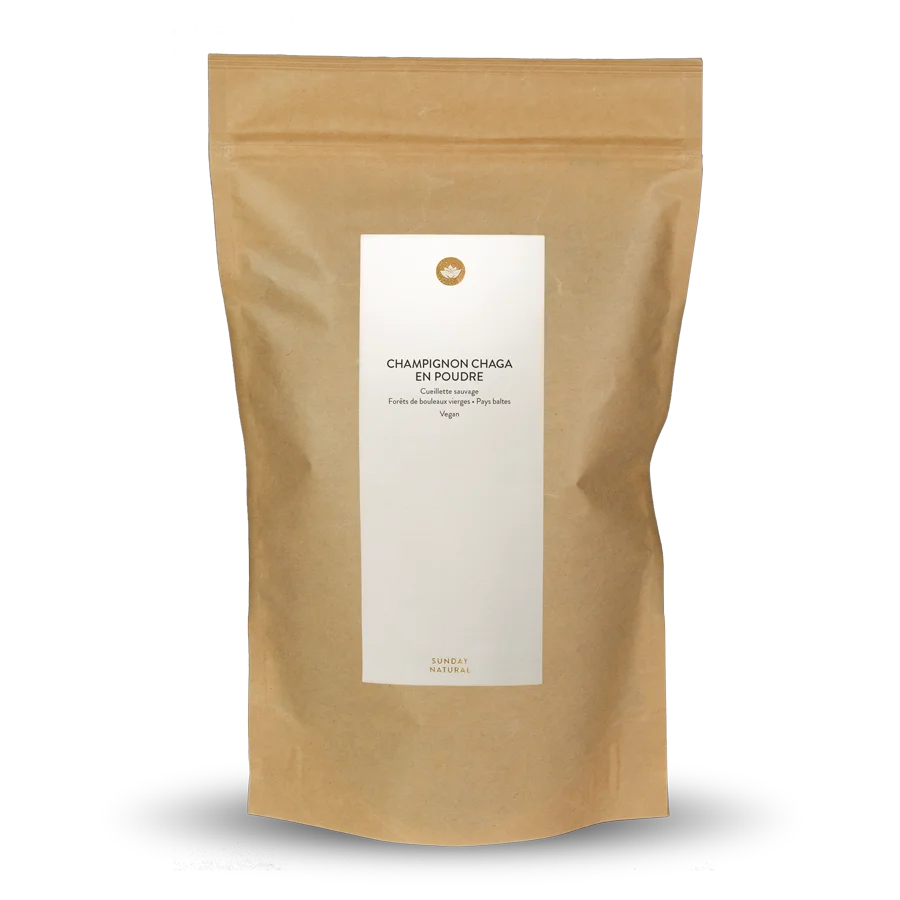 Poudre de chaga (cueillette sauvage) 200 g