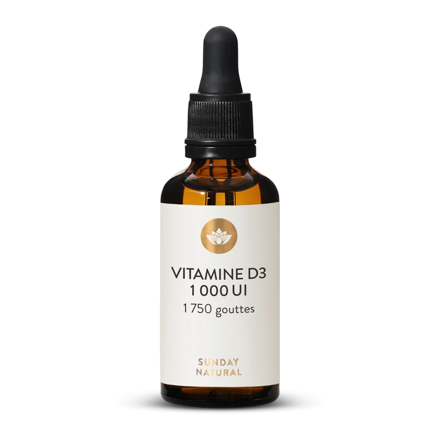 Vitamine D3 1 000 UI, 1 750 Gouttes 44 ml