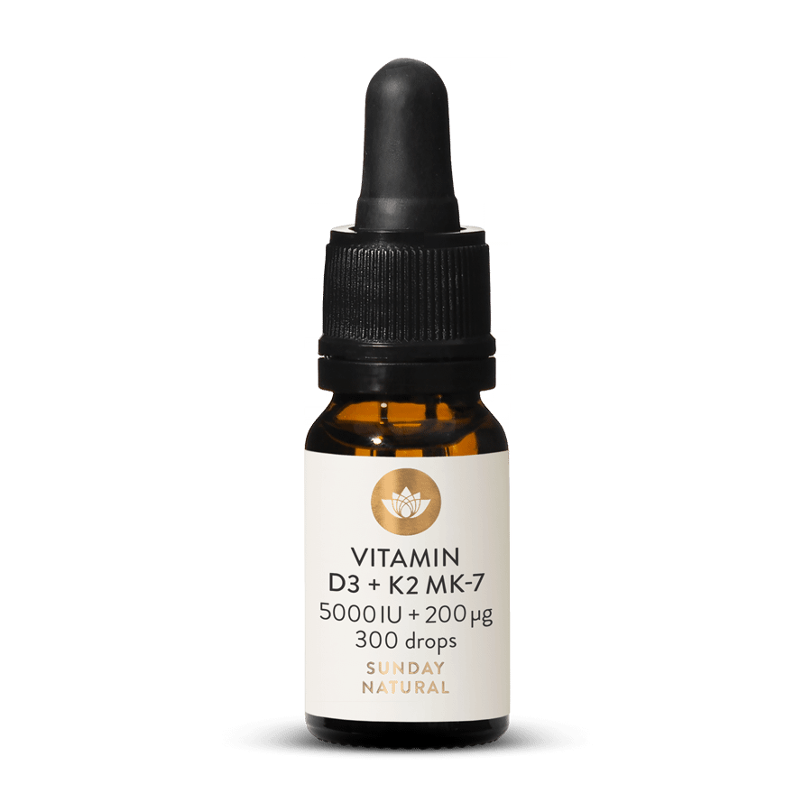 Vitamin D3 + K2 MK-7 5000 IU + 200µg Drops 8ml