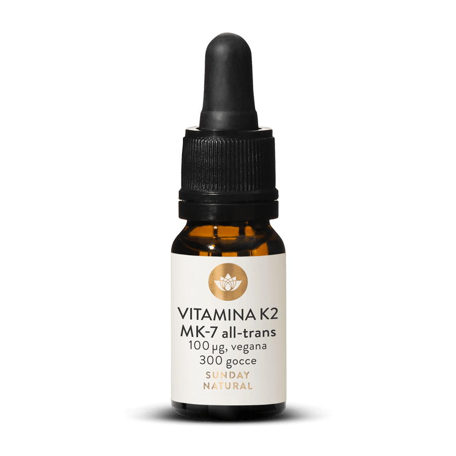 Vitamina K2 100 MK-7 All-trans Gocce, Vegana 8ml