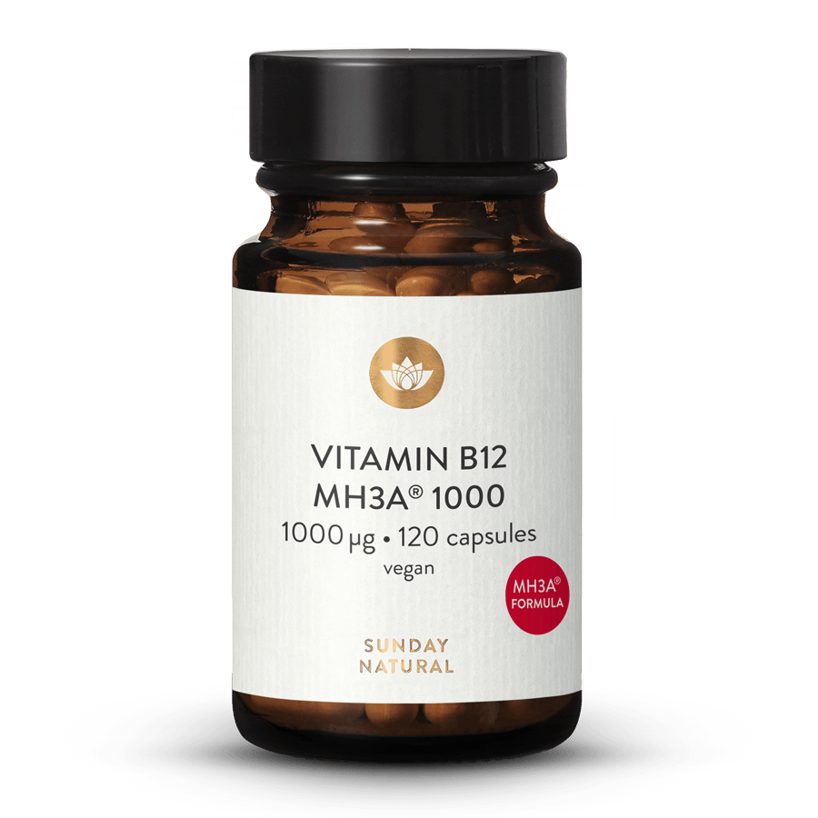 Vitamin B12 MH3A® Formel 1000 µg 120 kapslar