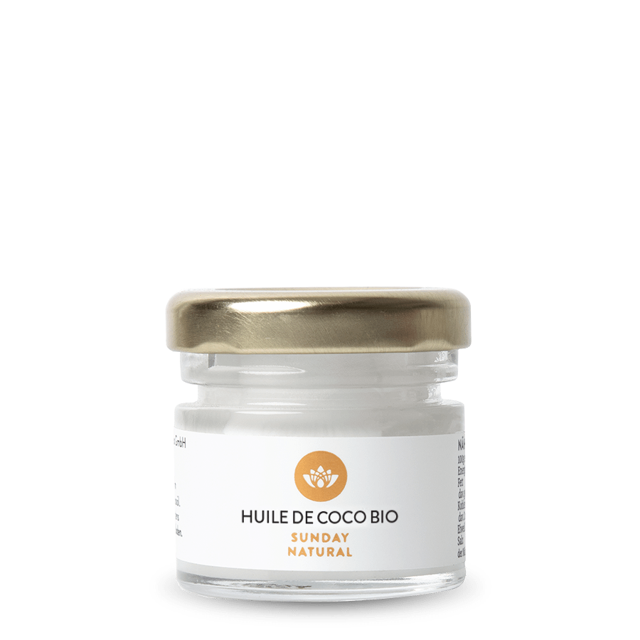 Huile vierge de noix de coco bio - Format-mini (26 ml) 26 ml