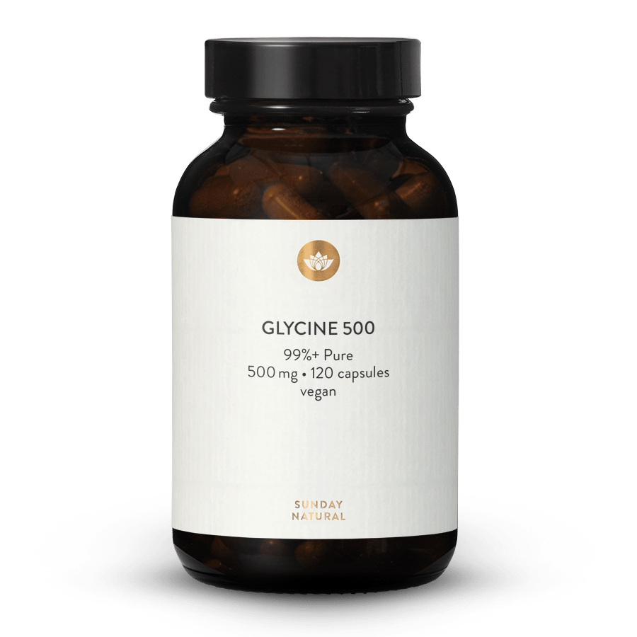 L-Glycine 500mg Capsules 120 capsules