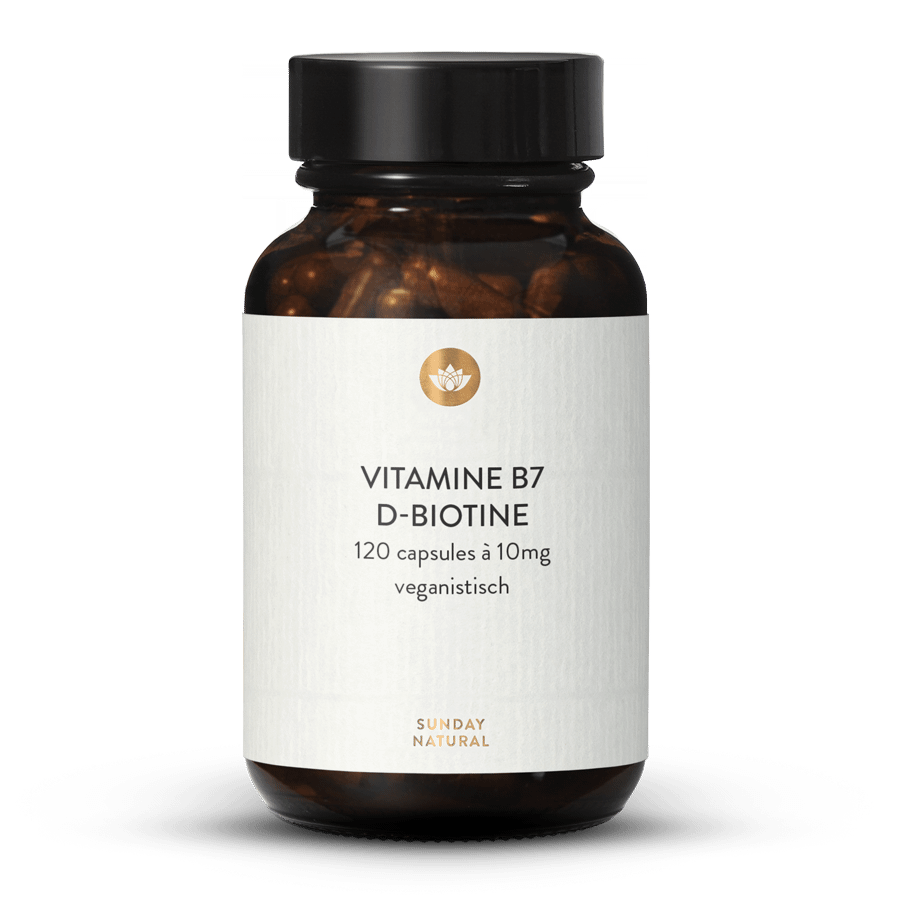 Vitamine B7 D-Biotine hooggedoseerd 120 capsules
