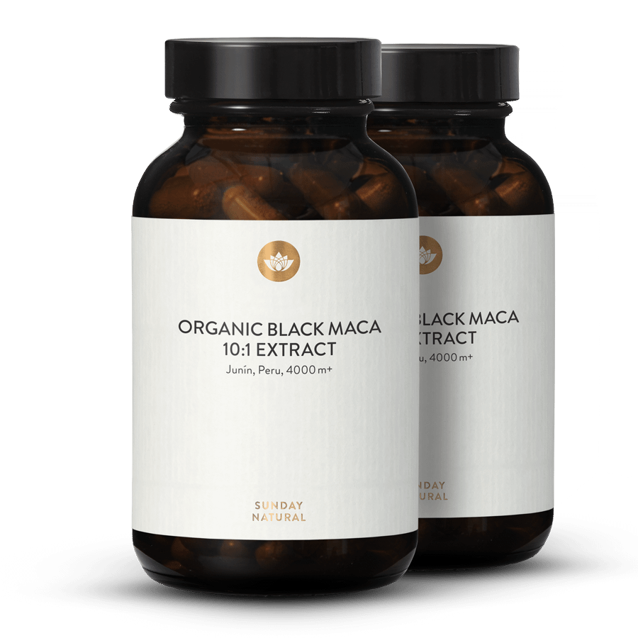 Extracto de maca negra bio 10:1 en cápsulas 2x100 cápsulas