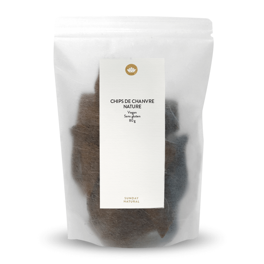 Chips de chanvre nature à la farine de chanvre 80 g