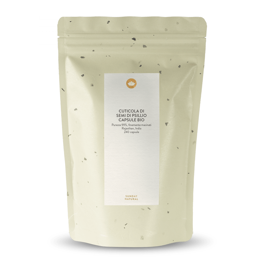 Cuticola di psillio bio in capsule 99% 240 capsule