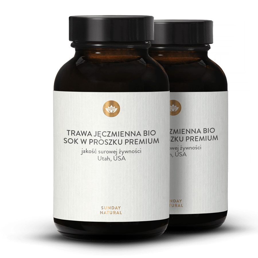 Trawa jęczmienna bio sok w proszku 2x100 g