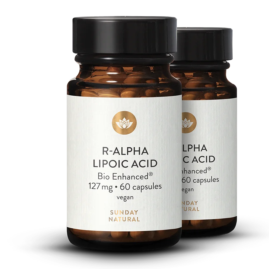 R-Alpha Lipoic Acid Capsules 2x60 capsules