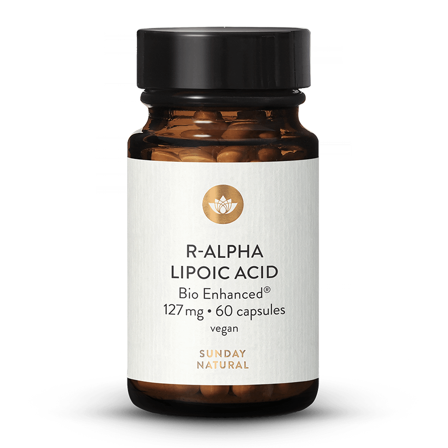 R-Alpha-lipoinsyre kapsler bioaktiv stabiliseret 60 kapsler