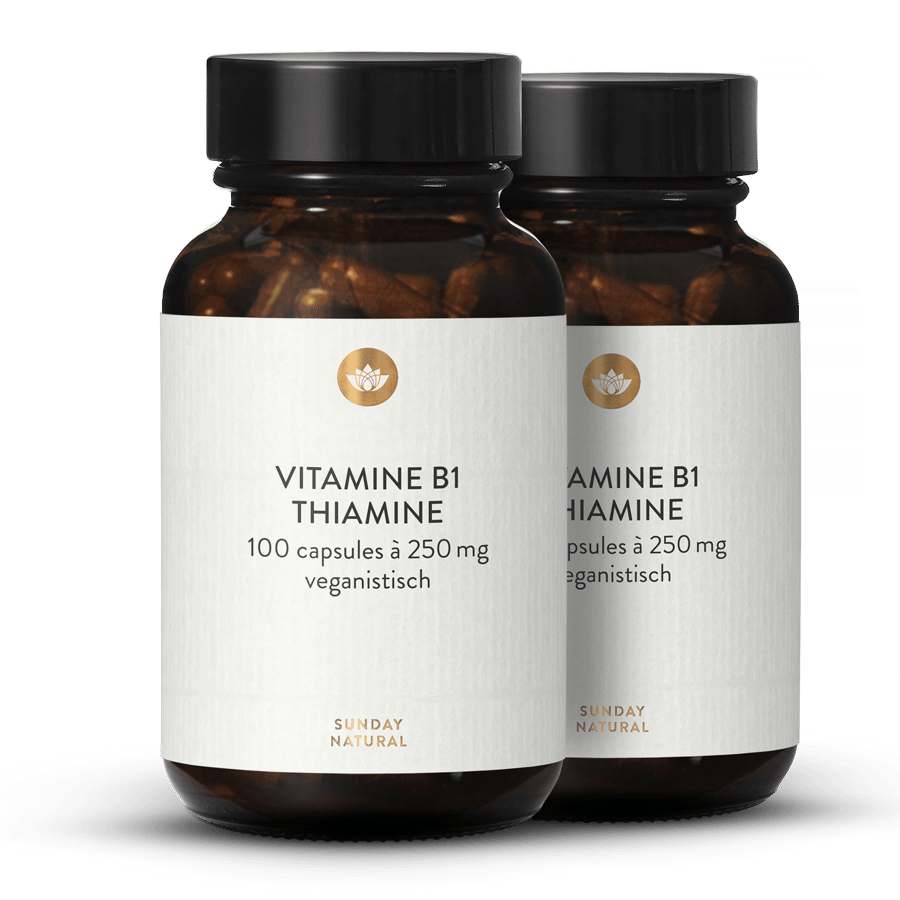 Vitamine B1 Thiamine 250 mg 2x100 capsules
