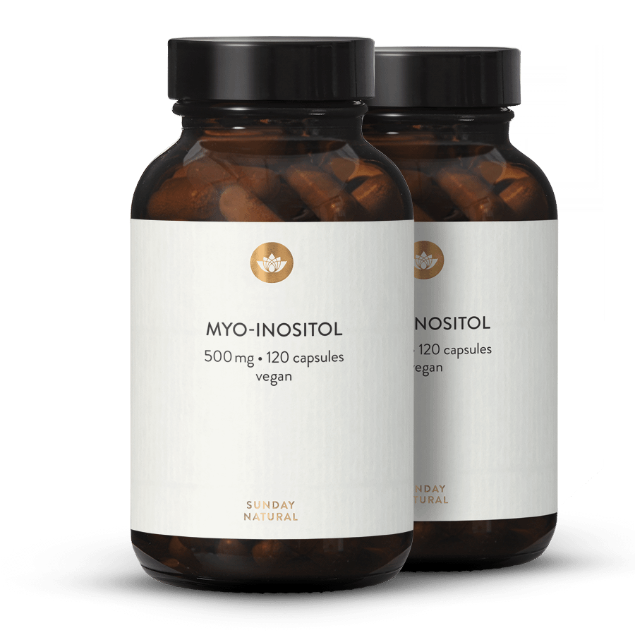 Mioinositol en cápsulas 500 mg 2x120 cápsulas