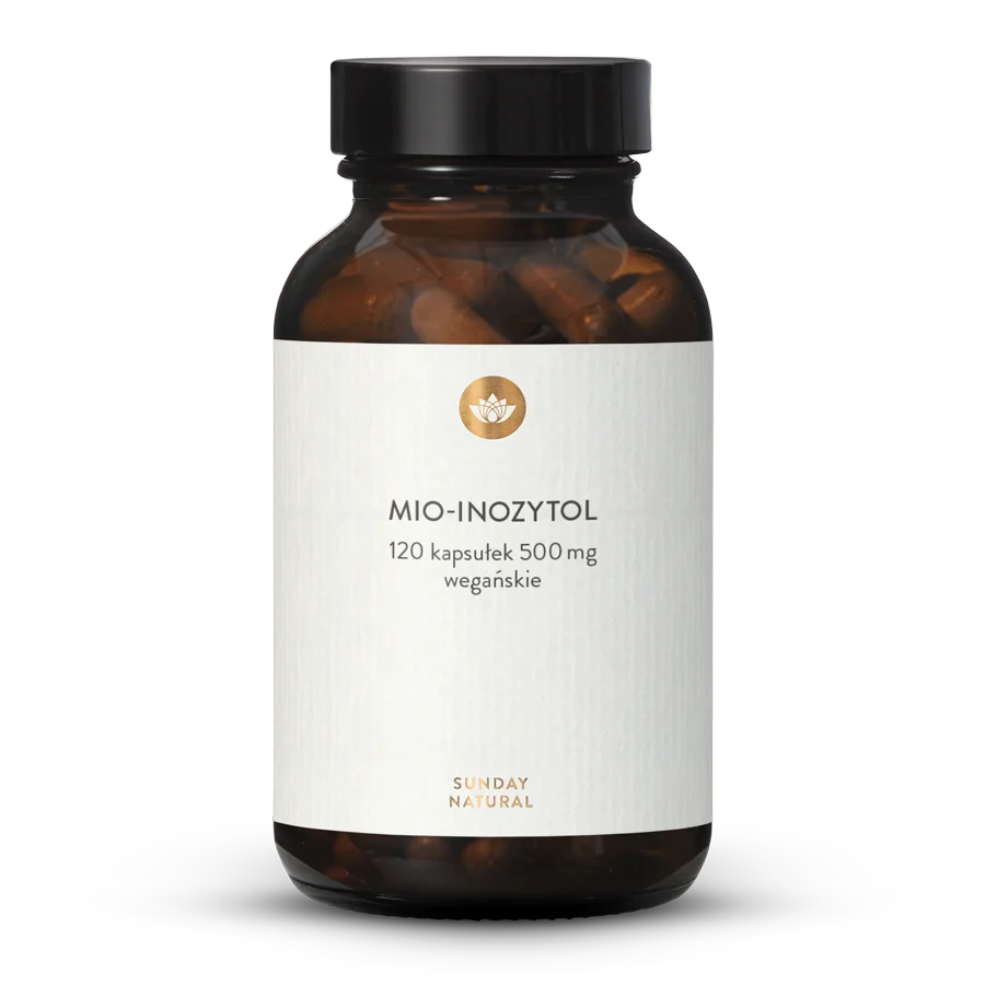 Kapsułki Mio-Inozytol 500 mg 120 kapsułek