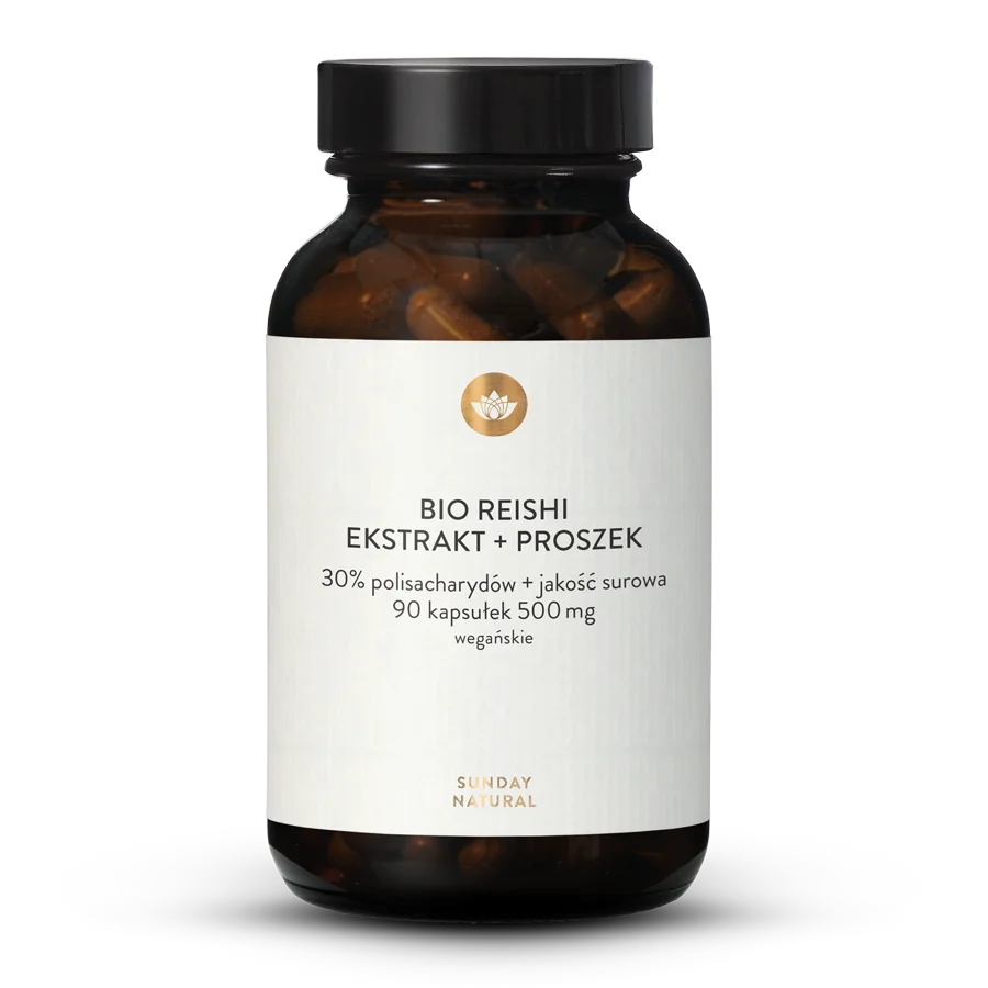 Bio Reishi Ekstrakt + proszek kapsułki 90 kapsułek