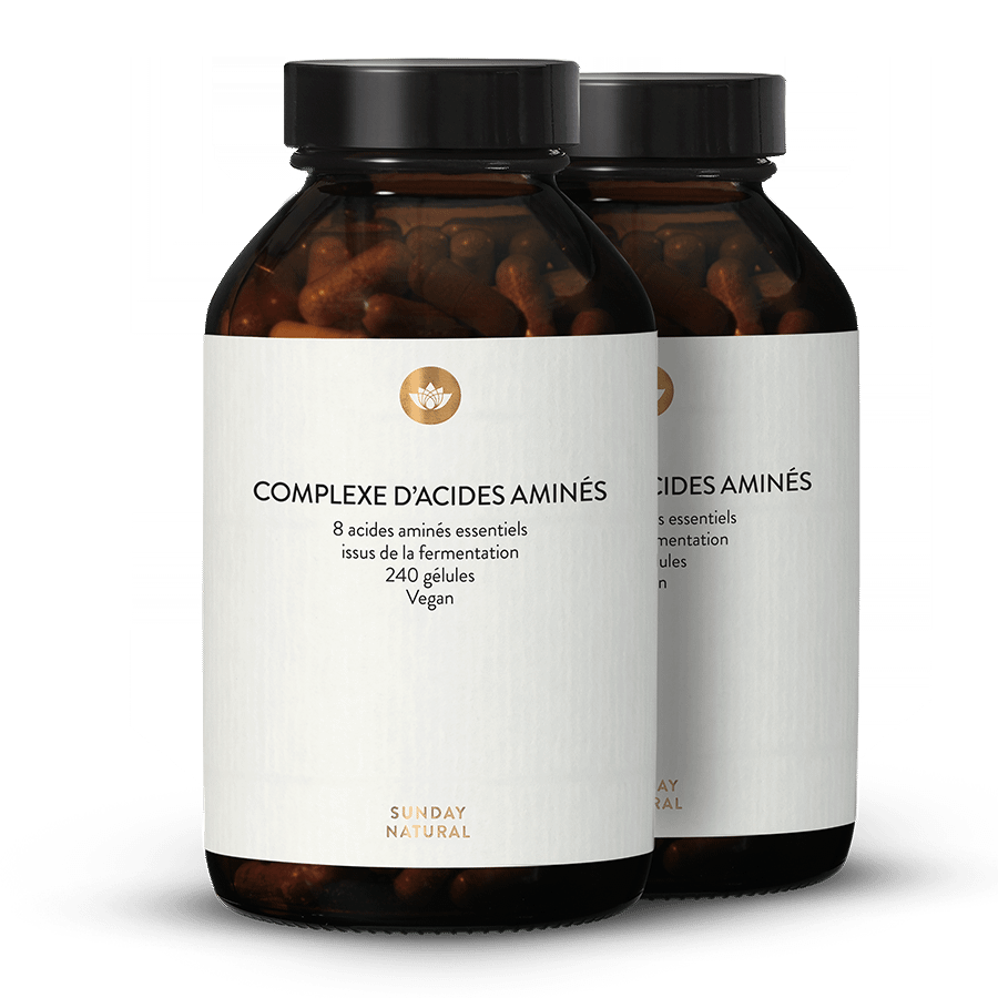 Complexe d'acides aminés vegan 2 x 240 gélules