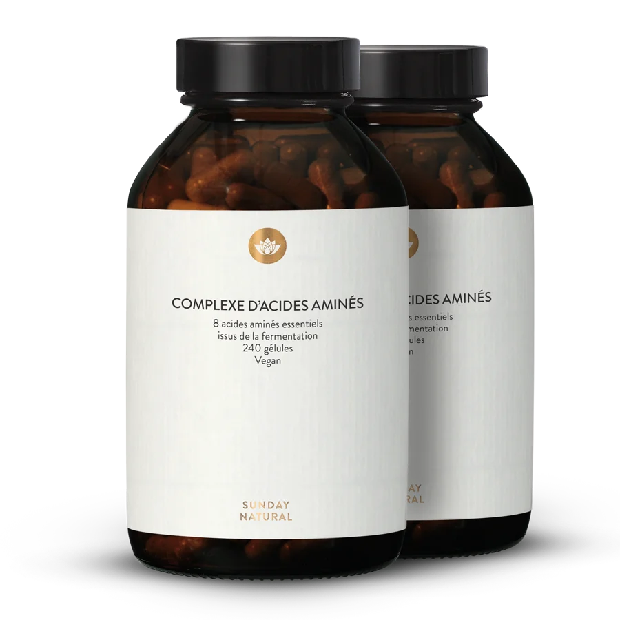 Complexe d'acides aminés vegan 2 x 240 gélules