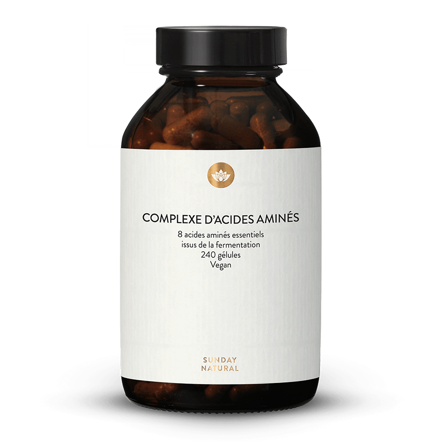 Complexe d'acides aminés vegan 240 gélules