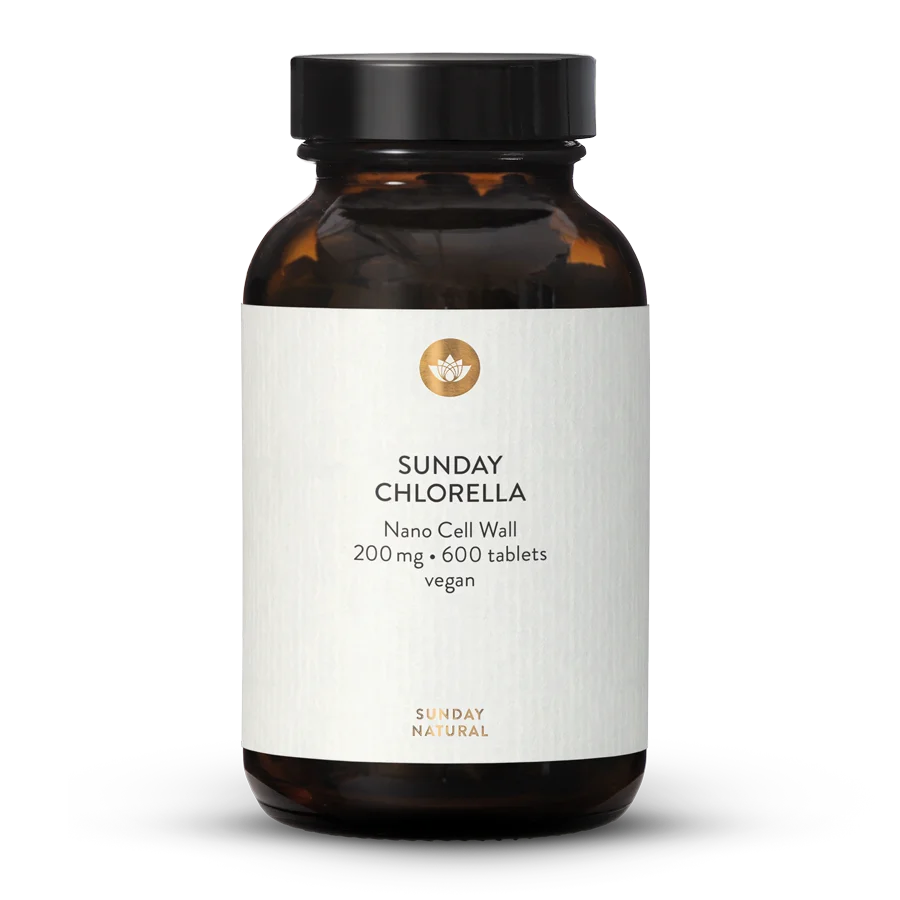 Sunday Chlorella Tablets 600 tablets