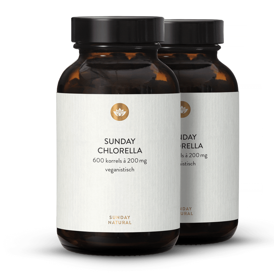 Sunday Chlorella 2x600 tabletten