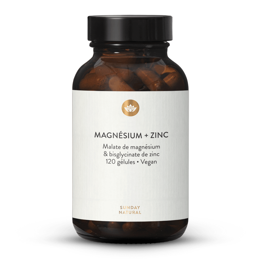 Magnésium & Zinc - Gélules 120 gélules