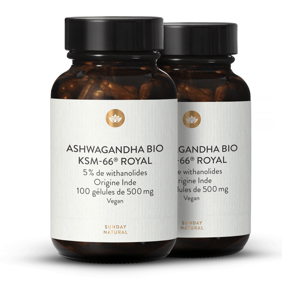 Ashwagandha Bio KSM-66® Royal 2 x 100 gélules