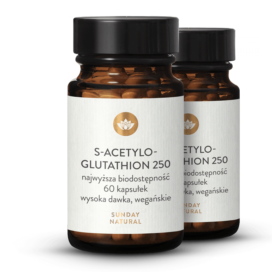 S-Acetyloglutation 250mg 2x60 kapsułek