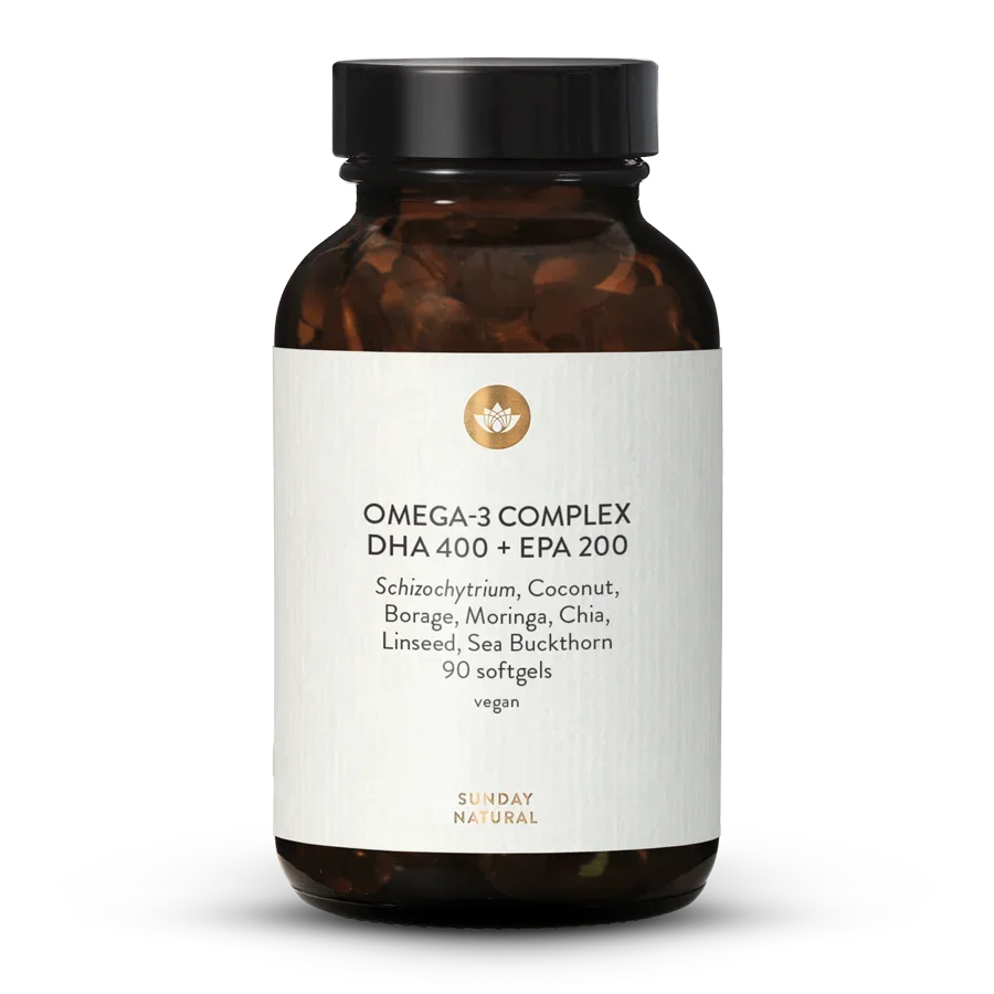 Vegan Omega 3 Complex DHA + EPA 90 capsules