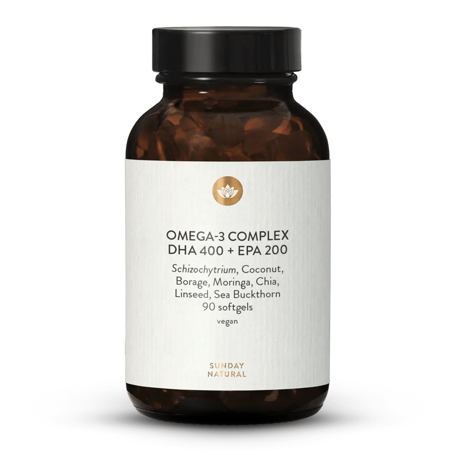 Omega 3 Kompleks DHA + EPA Vegan 90 kapsler