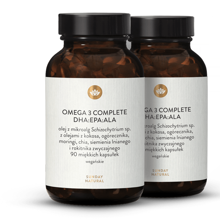 Omega 3 Complete DHA + EPA Vegan 2x90 kapsułek