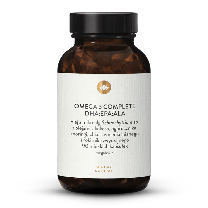 Omega 3 Complete DHA + EPA Vegan 90 kapsułek