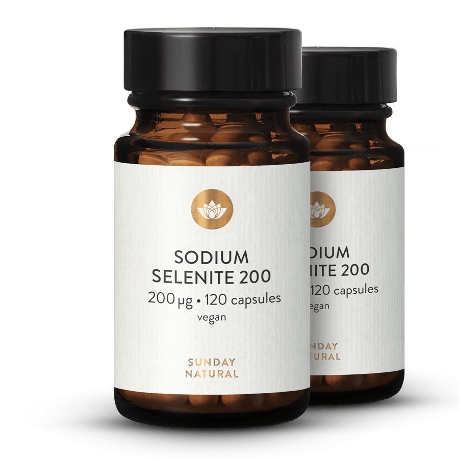 Sodium Selenite 200µg Capsules 2x120 capsules