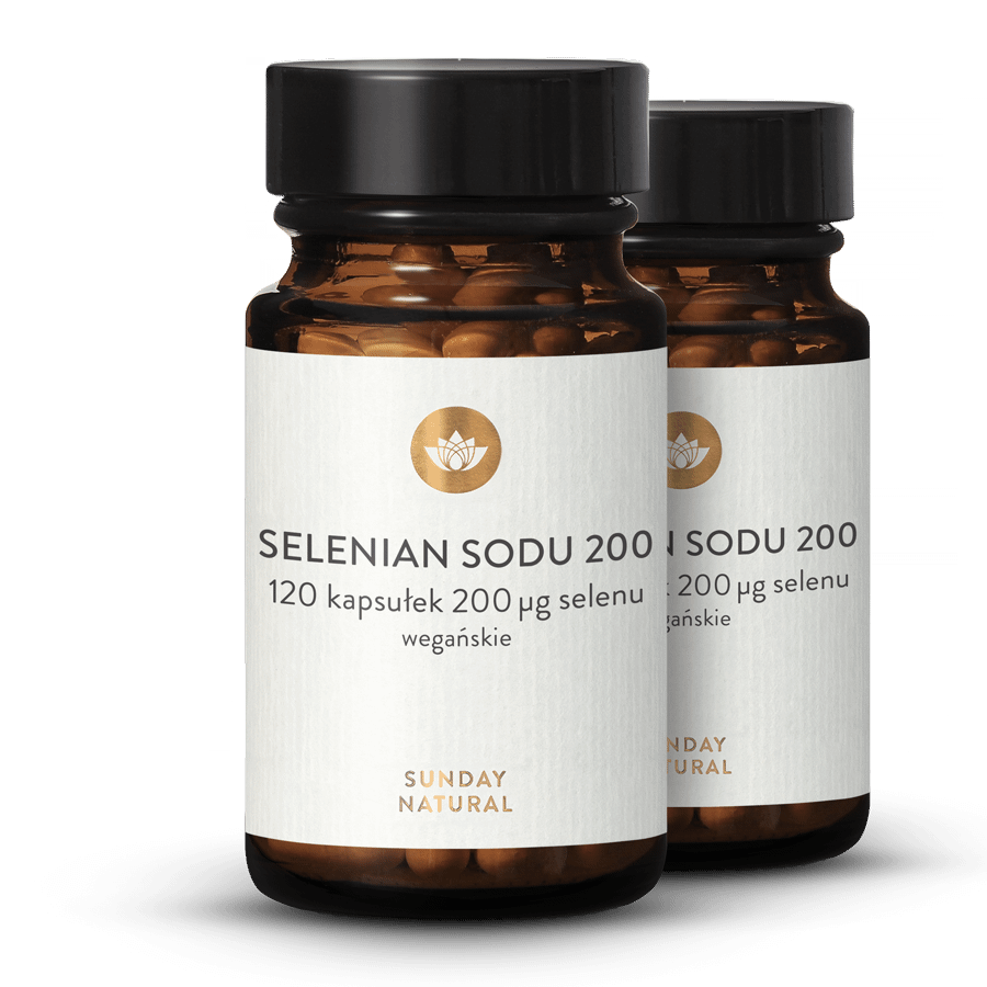 Selenian sodu 200µg kapsułki 2x120 kapsułek