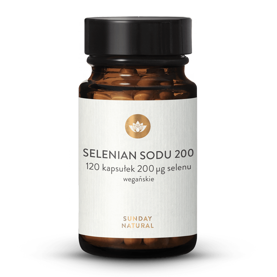 Selenian sodu 200µg kapsułki 120 kapsułek