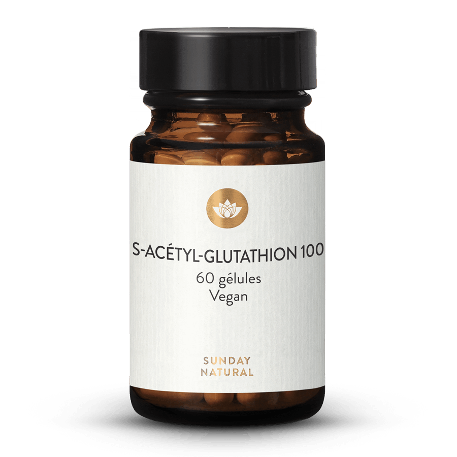 S-⁠acétyl-glutathion 100 mg 60 gélules