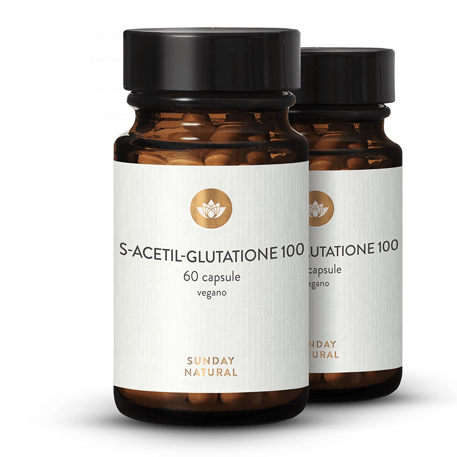S-acetil-glutatione 100 mg 2 x 60 capsule
