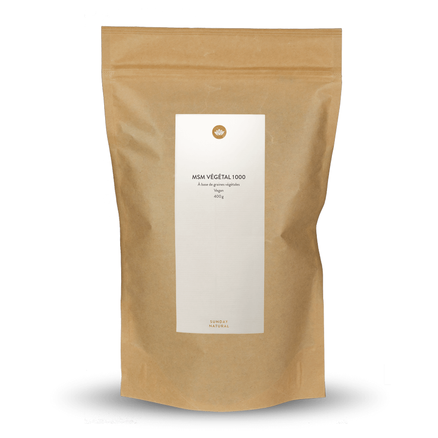 MSM Végétal UltraPure En Poudre 400 g